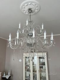 Lampadario di cristallo