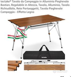 tectake tavolo pieghevole 