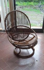 Poltrona "i tre cerchi" design Tito Agnoli