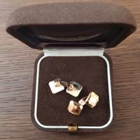Gemelli in oro 18K di stupenda lavorazione