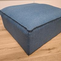 Pouf azzurro