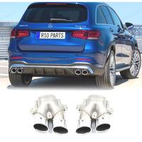 TERMINALI SCARICO MERCEDES GLC C253 X253 15-18 LOO