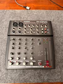 Phonic AM220 mixer 4 canali