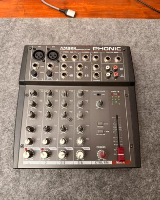 Phonic AM220 mixer 4 canali