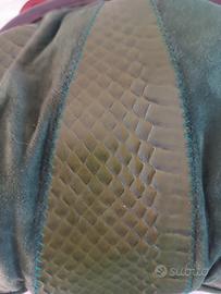 Borsetta vintage rettile e camoscio 