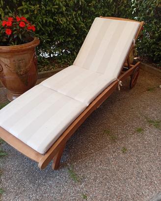 Lettino in legno