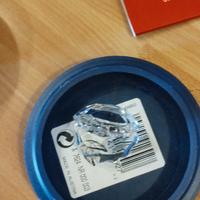 ostrica in cristallo swarovski.