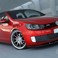 LIP SPOILER sotto PARAURTI ANTERIORE VW GOLF 6 GTI