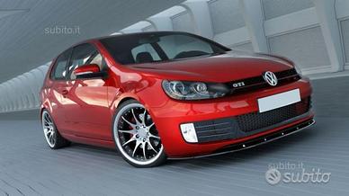 LIP SPOILER sotto PARAURTI ANTERIORE VW GOLF 6 GTI