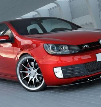 LIP SPOILER sotto PARAURTI ANTERIORE VW GOLF 6 GTI