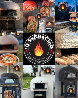 Forno Pizza per esterno. Legna o Gas. Alta Qualitá