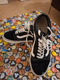 Vans old skool donna in tela e pelle scamosciata u
