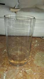 Grande vaso cilindrico in vetro IKEA