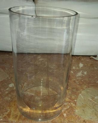 Grande vaso cilindrico in vetro IKEA
