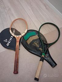 Set racchette tennis vintage danlop Max 200 E Port