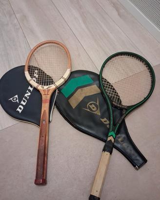Set racchette tennis vintage danlop Max 200 E Port