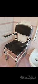 Carrozzina da doccia e WC