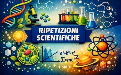 Lezioni di ripasso per materie scientifiche