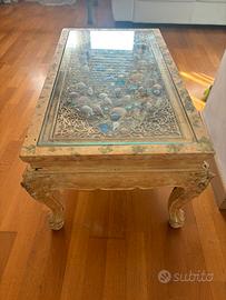 Tavolino da solotto stile marino artigianale