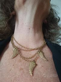 Collana cornetti Tommassini vintage 