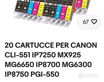 cartucce per stampante CANON  mg 6650