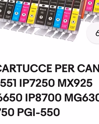 cartucce per stampante CANON  mg 6650