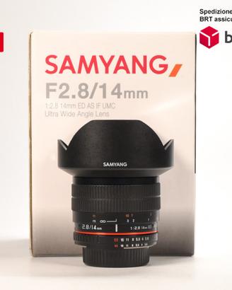 Samyang 14 F2.8 IF ED UMC Aspherical (Nikon)