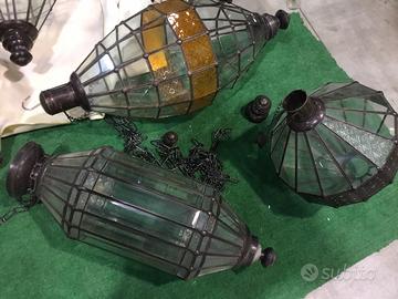 Lampadari in vetro Indonesiani