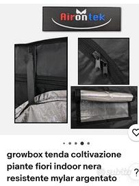 Growbox Airontek e lampada Viparspectra