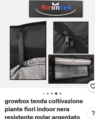 Growbox Airontek e lampada Viparspectra