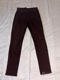 Pantaloni lee 98% cotone