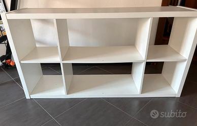 Libreria kallax ikea bianco