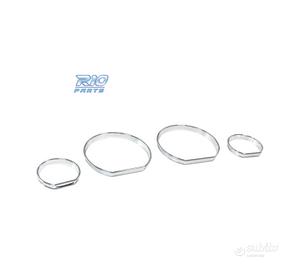 CERCHI CROMATI PER CRUSCOTTO STRUMENTI BMW E46