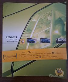 brochure Renault Megane berlina 3 e 5 porte 2003