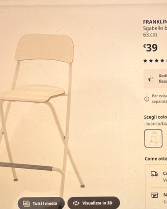 Sgabelli Ikea