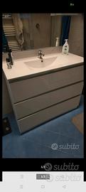Mobile bagno più specchio