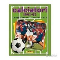 Set completo figurine album calciatori panini 1991