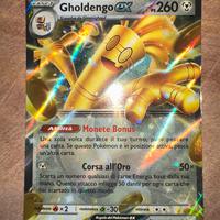 Pokemon  gholdengo ex + golisopod reverse holo
