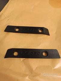 copri fori pedane passeggero Aprilia RS 660