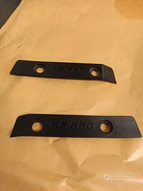 copri fori pedane passeggero Aprilia RS 660