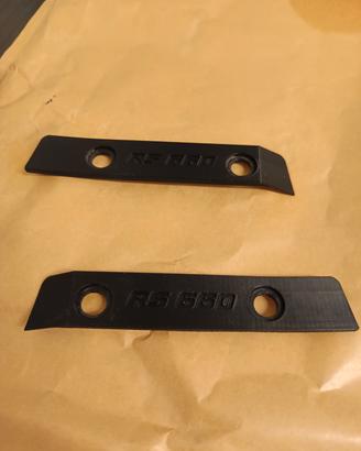 copri fori pedane passeggero Aprilia RS 660
