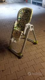 Seggiolone Chicco Polly Progress color Verde Usato