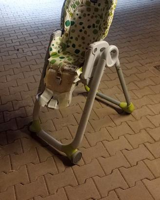 Seggiolone Chicco Polly Progress color Verde Usato