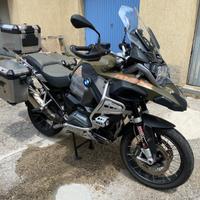 BMW R 1200 GS ADVENTURE verde AKRAPOVIC - 2015