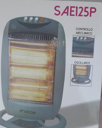 stufa Sekom radiante con elementi alogeni
