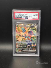 Pokémon PSA 10 Gem Mint – Hop's Zacian ex #186 Spe