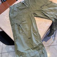 Pantalone cargo verde