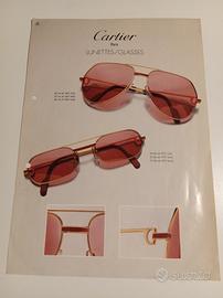 Pagina catalogo Cartier  Lunettes/Glasses
