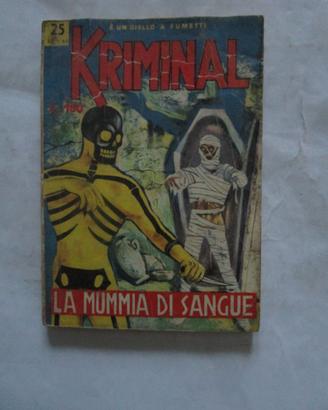 KRIMINAL N 25 / LA MUMMIA DI SANGUE