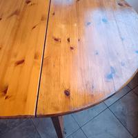 TAVOLO LEGNO MASSICCIO SALVASPAZIO 